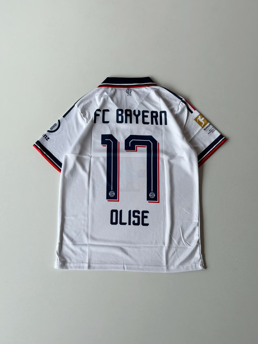 BAYERN MUNICH AWAY EMBROIDERY POLO - OLISE