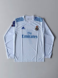 REAL MADRID 2018 HOME FULL SLEEVE EMBROIDERY - RONALDO
