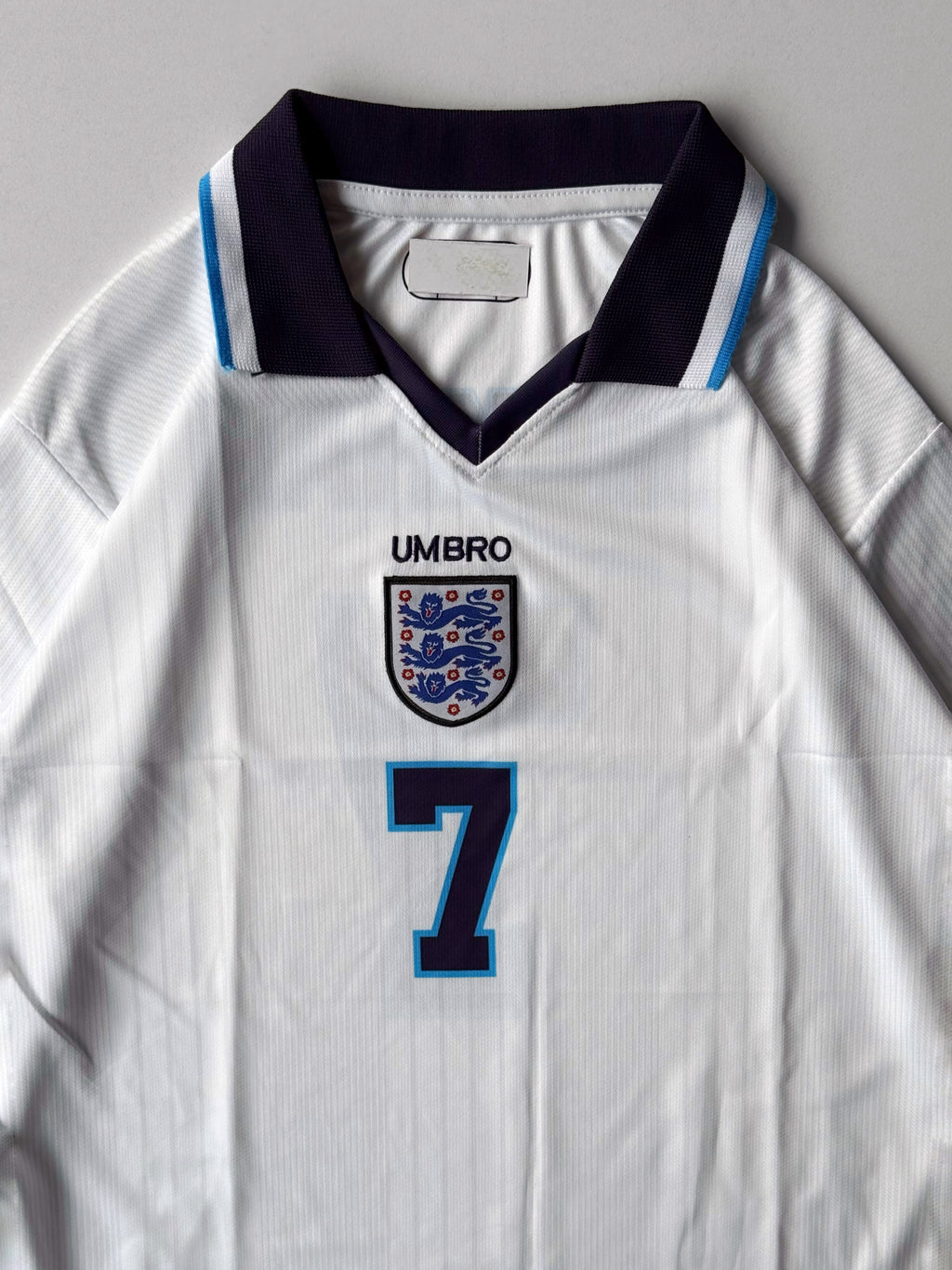 ENGLAND 1998 HOME EMBROIDERY - BECKHAM