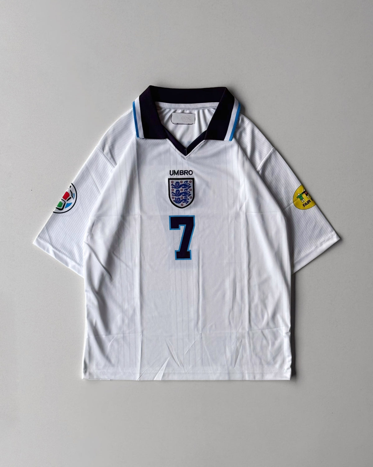 ENGLAND 1998 HOME EMBROIDERY - BECKHAM