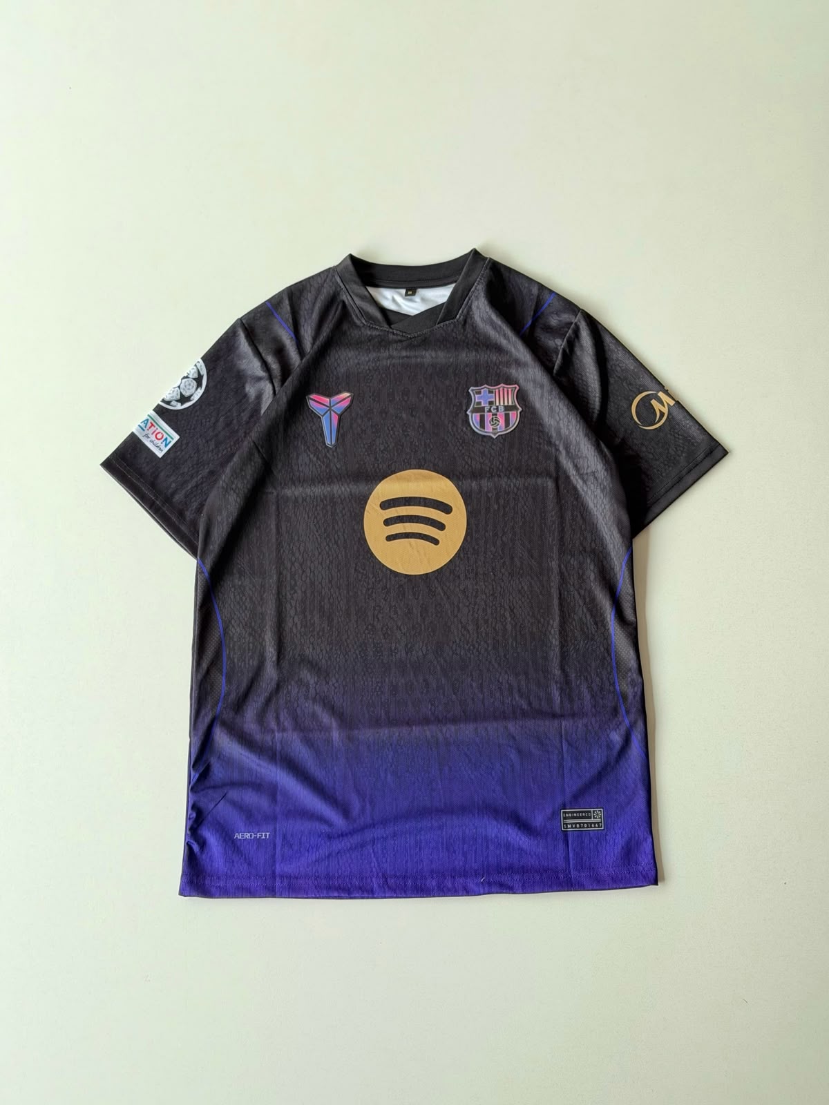 BARCA AWAY HEAT PRESS LOGO - RAPHINHA