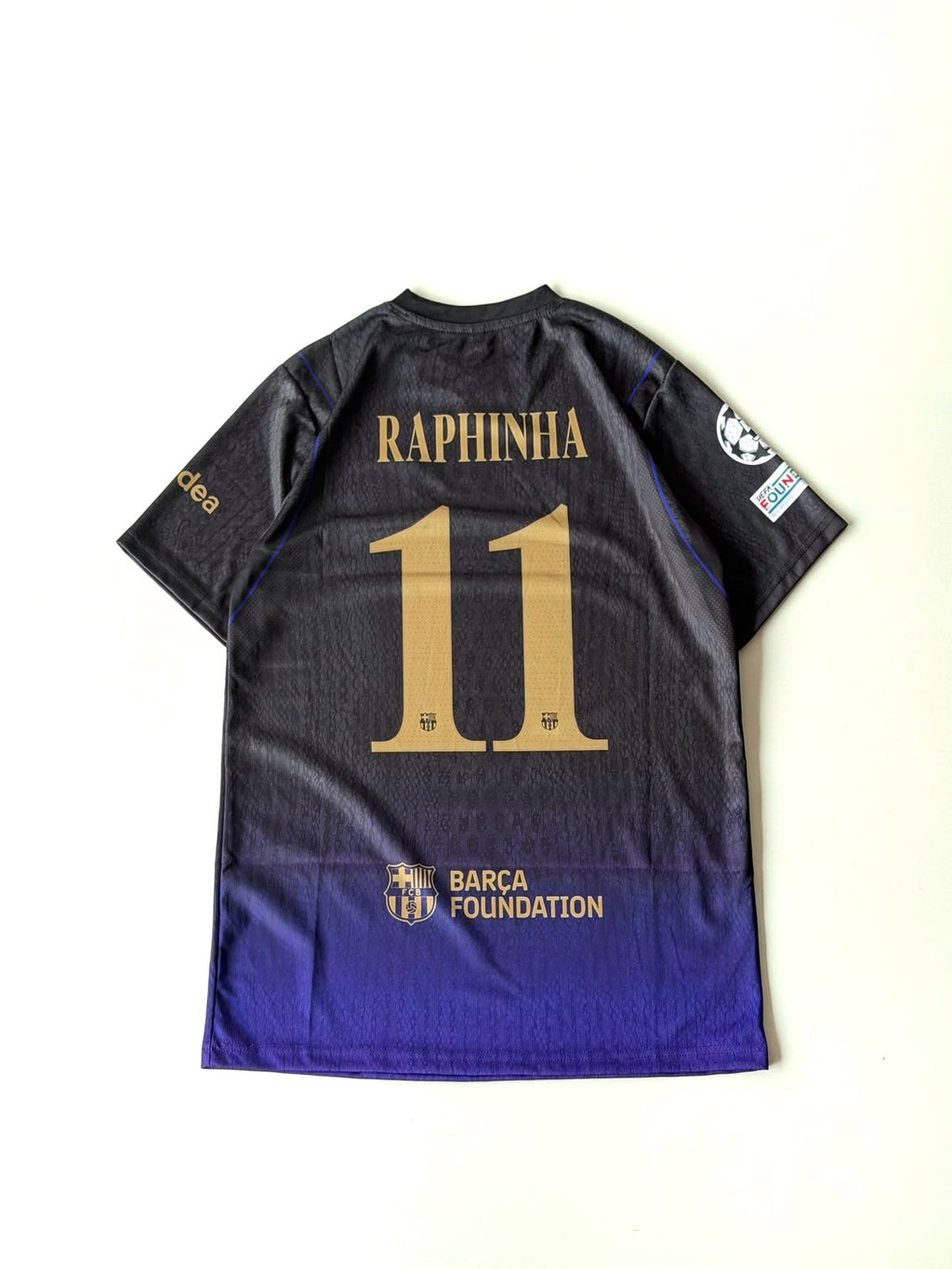BARCA AWAY HEAT PRESS LOGO - RAPHINHA
