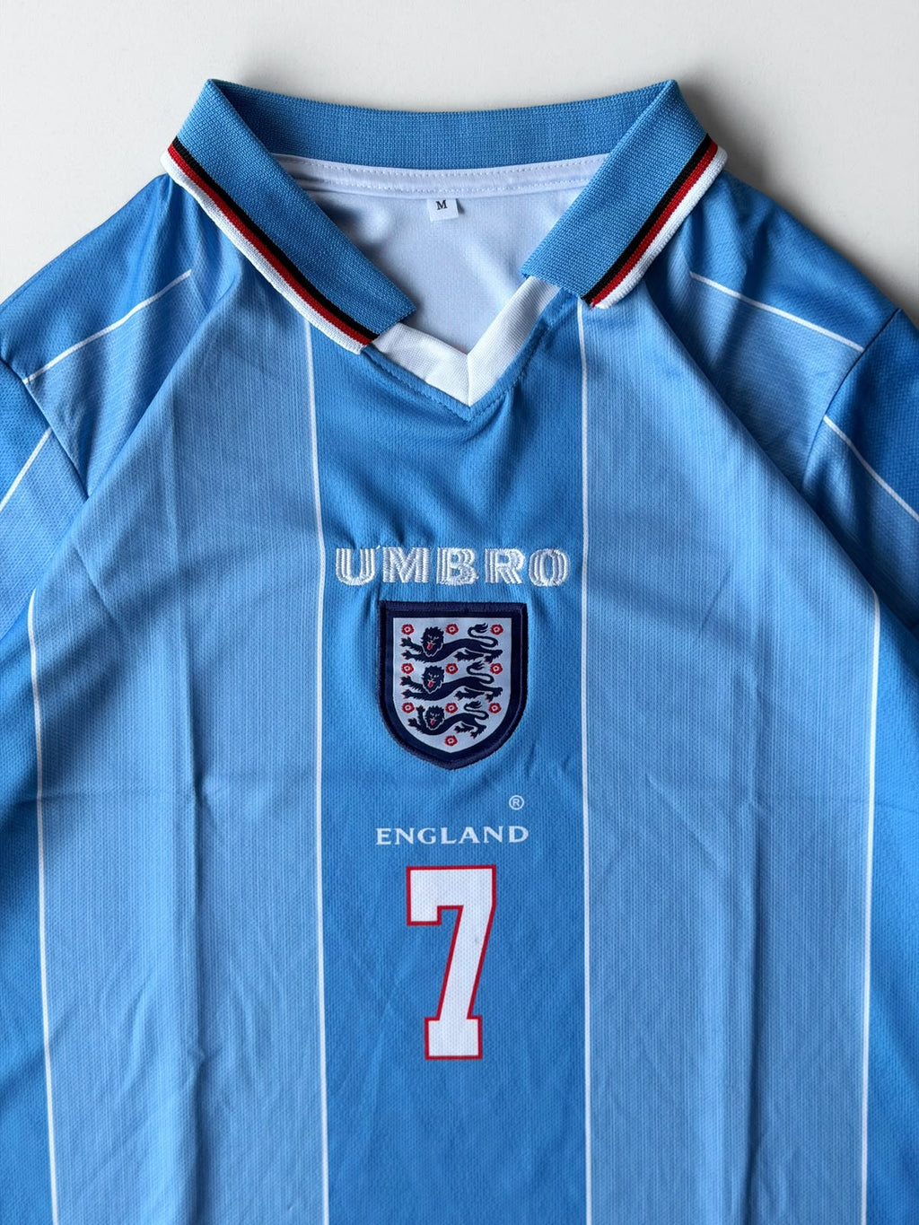 ENGLAND 1998 EMBROIDERY - BECKHAM