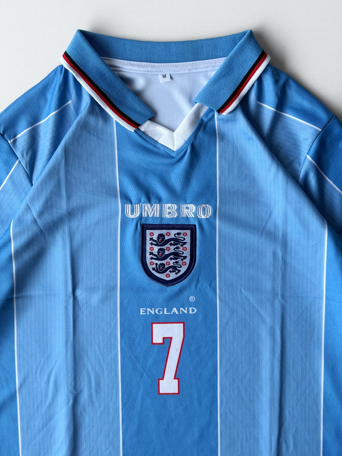 ENGLAND 1998 EMBROIDERY - BECKHAM