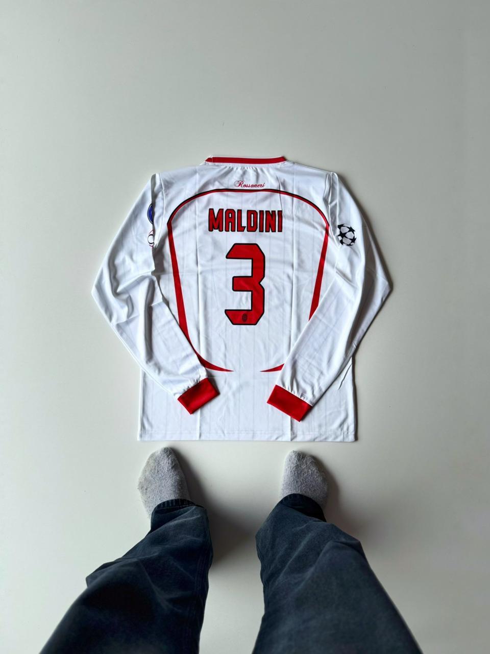 AC MILAN RETRO - MALDINI | FULL SLEEVES
