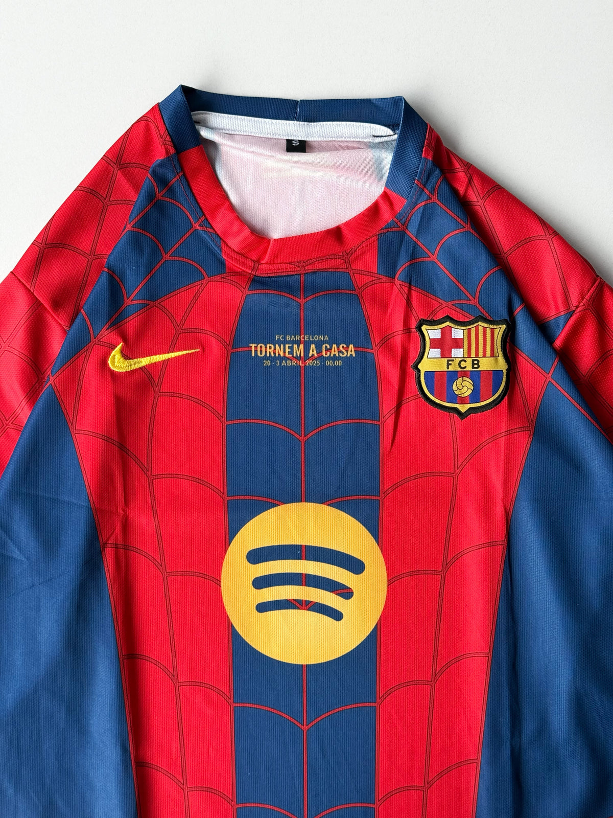 BARCA SPIDER MAN EMBROIDERY
