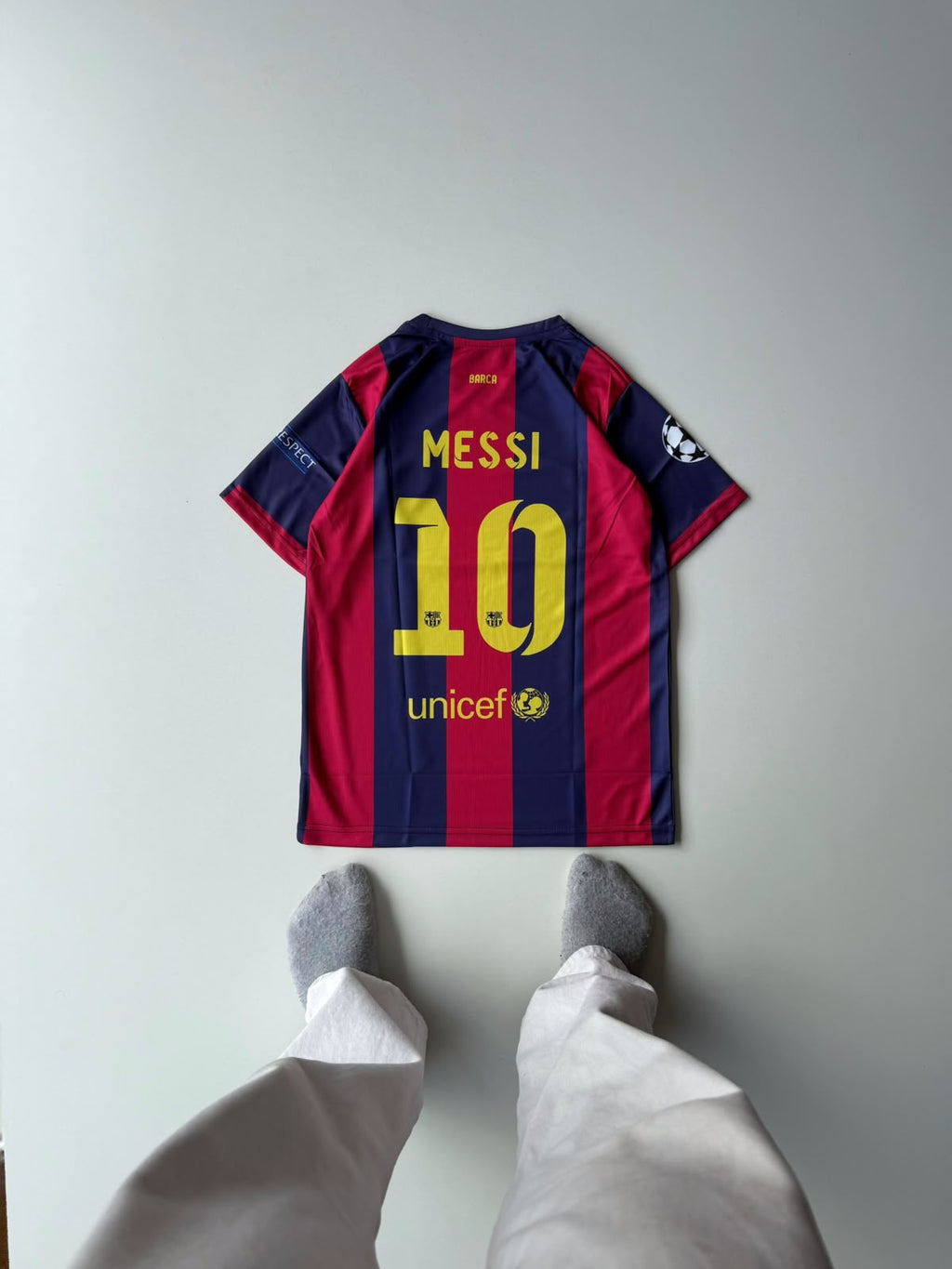 BARCA HOME KIT 2014/15 MESSI