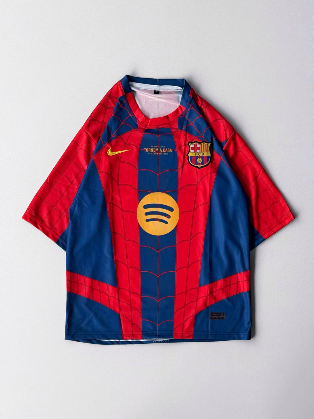 BARCA SPIDER MAN EMBROIDERY