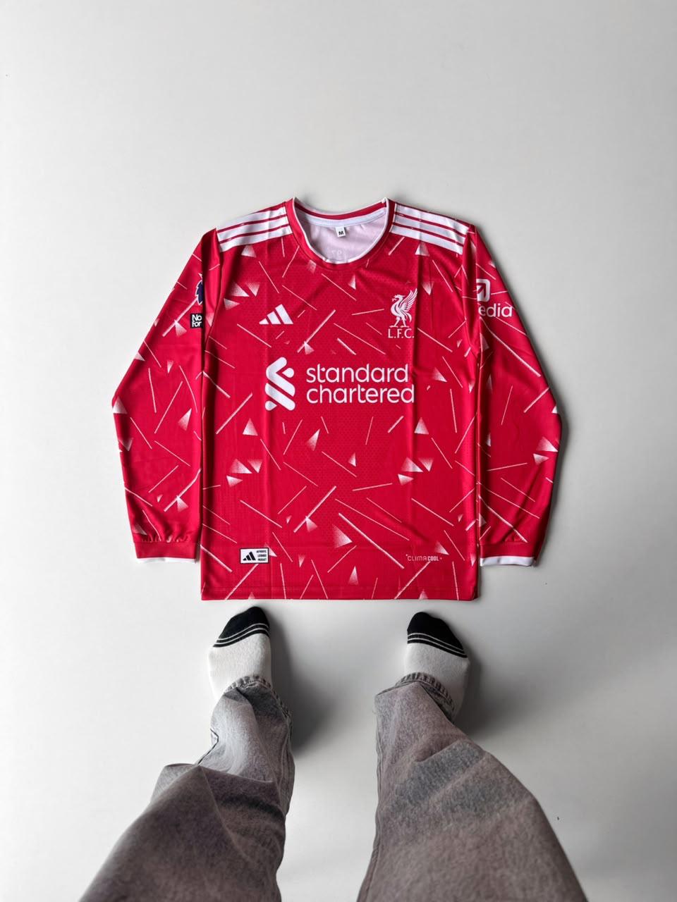 LIVERPOOL HOME KIT FULL SLEEVE MAC ALICSTER